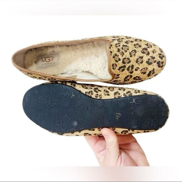 UGG Australia Women's Cheetah print flats Pre-owned Size 7 - Picture 5 of 5